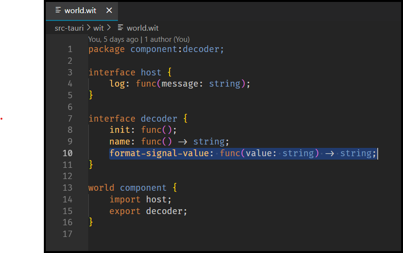 Fastwave - Decoder Interface